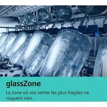 Lave vaisselle encastrable 	SIEMENS	SN65EX11CE IQ500 GlassZone