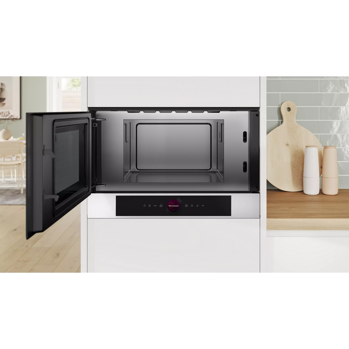 Micro ondes encastrable BOSCH BFL7221W1 DUMANOIR