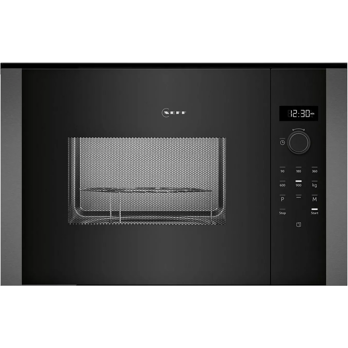 Micro ondes grill encastrable NEFF HLAGD53G0, N50, Graphite-Grey DUMANOIR