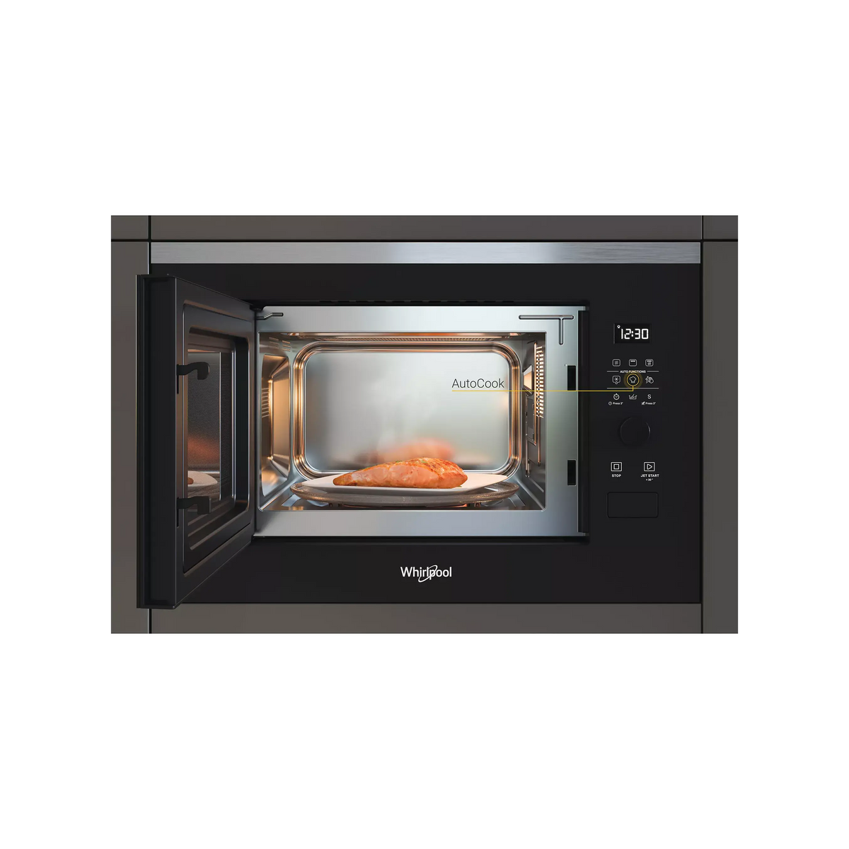 Micro ondes grill encastrable WHIRLPOOL WMF250G DUMANOIR