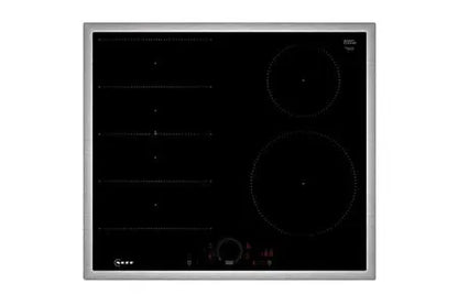 Neff Table de cuisson induction 60cm 4 Feux 7400w Inox/Noir T66SHE4L0 DUMANOIR