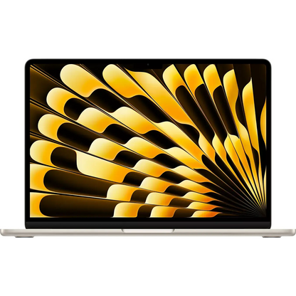 Ordinateur Apple MACBOOK Air 13" Puce M5 CPU 10 / GPU 8 coeurs Mémoire RAM 16Go Stockage 512Go SSD Lumière stellaire