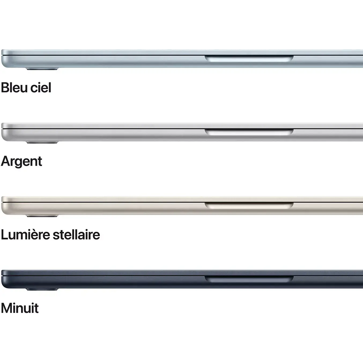 MacBook Air M5 16 Go 512 Go SSD 13,6" Retina Minuit