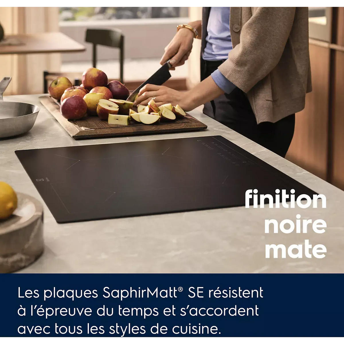 Plaque induction ELECTROLUX EIT60336CT SaphirMatt SE DUMANOIR