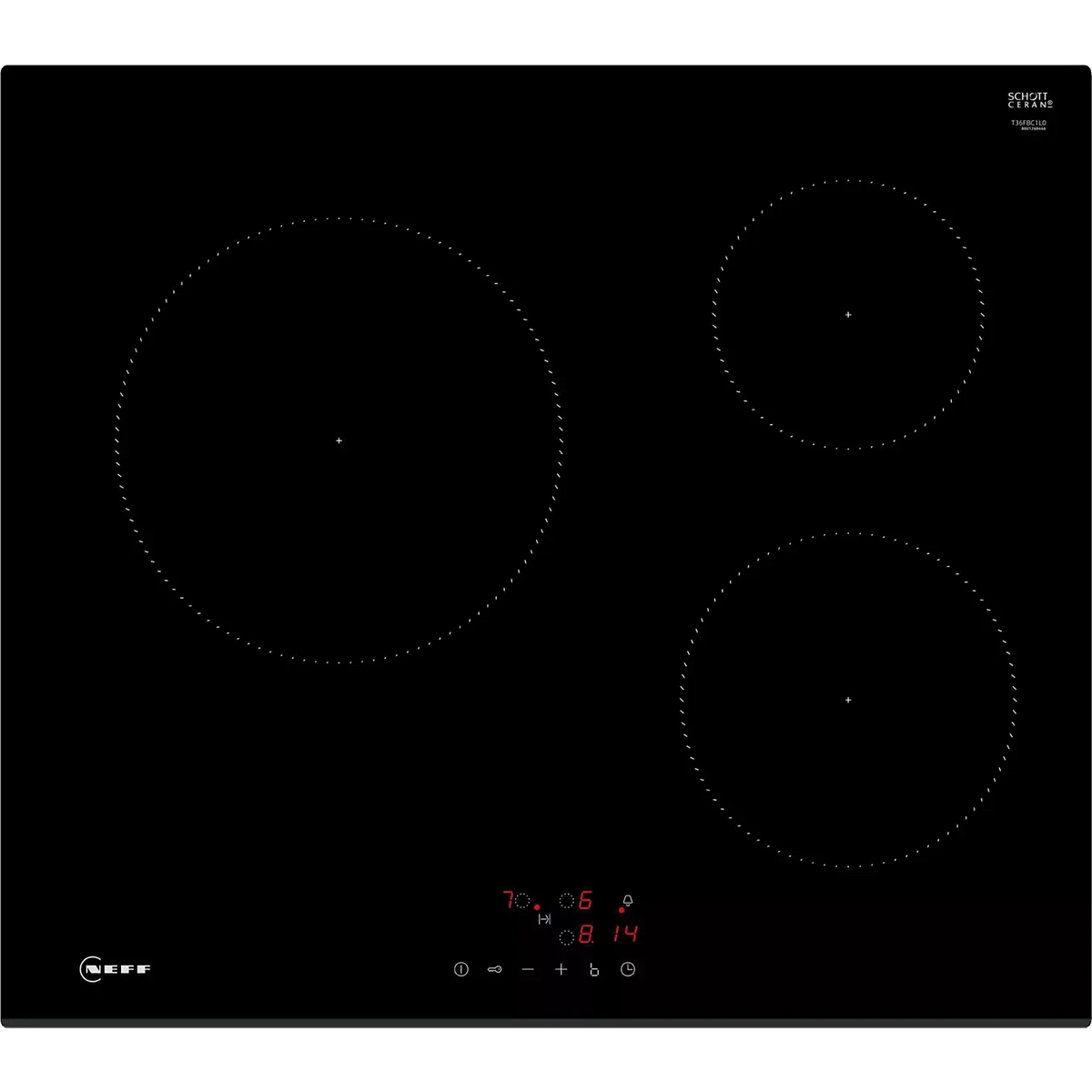 Plaque induction NEFF T36FBC1L0-B ELECTROMENAGER WORLD
