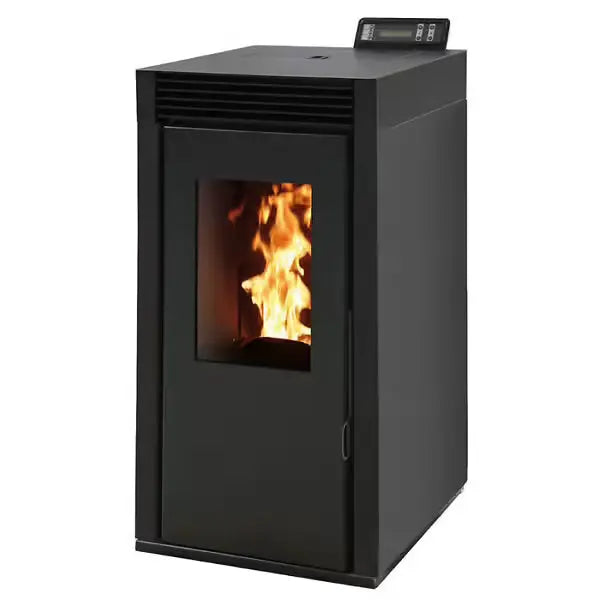 Poêle à granulés canalisable extra plat Fango - 8 Kw