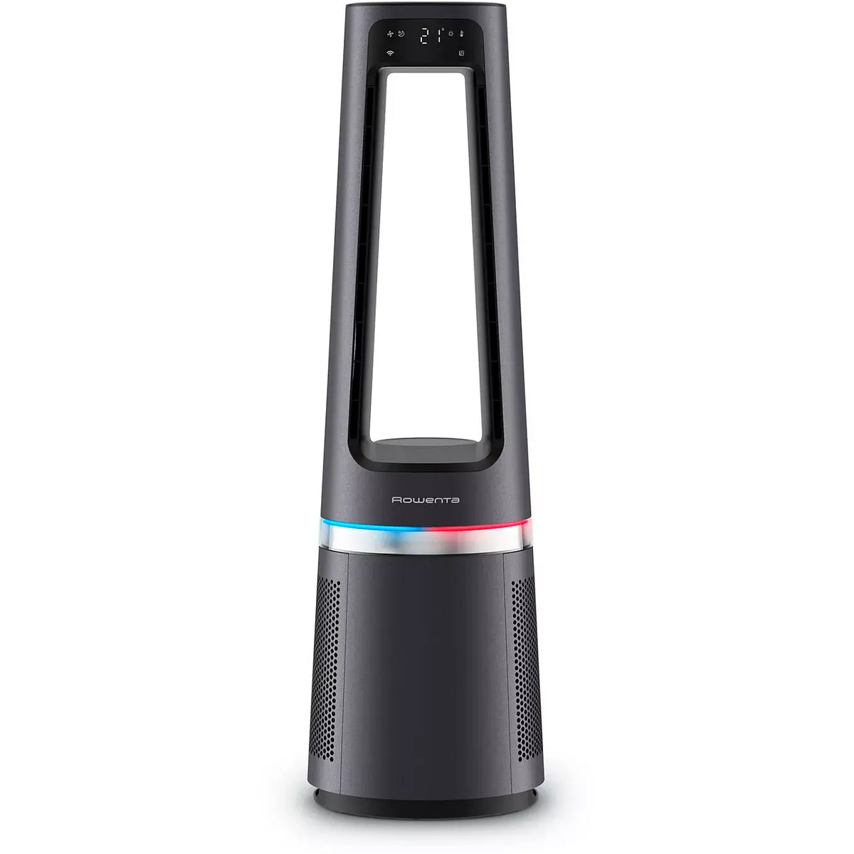 Purificateur d'air silencieux, ventilateur, chauffage ROWENTA Eclipse 3 en 1 connect QU5072F0
