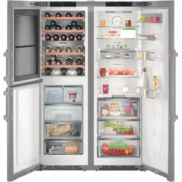 Réfrigérateur Américain	 LIEBHERR	SBSes8496-21 BioFresh
