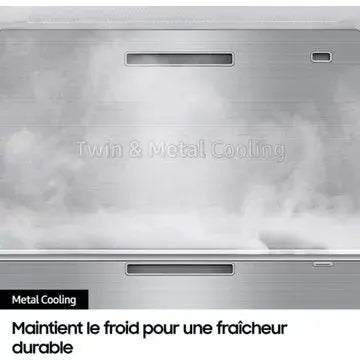 Réfrigérateur Américain		SAMSUNG 	RS65DG54M3SL