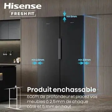 Réfrigérateur combiné	HISENSE	RB5K330GSFC