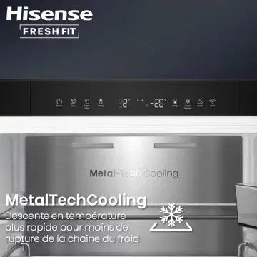 Réfrigérateur combiné	HISENSE	RB5K330GSFC