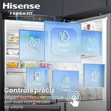 Réfrigérateur combiné	HISENSE	RB5K330GSFC