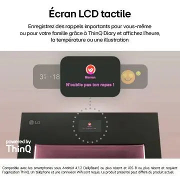 Réfrigérateur combiné LG GBG719MDNN MoodUP