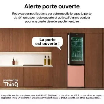 Réfrigérateur combiné LG GBG719MDNN MoodUP