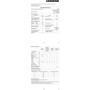 Réfrigérateur combiné	LIEBHERR	CBNSTD578i-20 BioFresh