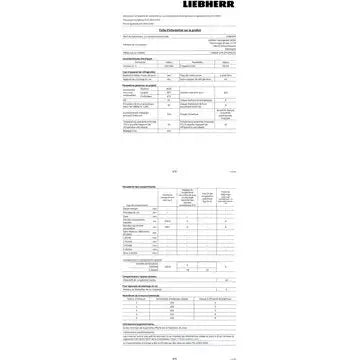 Réfrigérateur combiné	LIEBHERR CBNstb579i-22 BioFresh