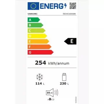 Réfrigérateur combiné	SAMSUNG 	RB34C600EBN
