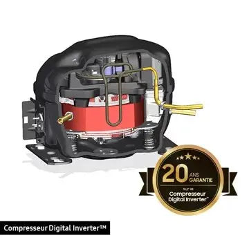 Réfrigérateur combiné	SAMSUNG 	RB34C670ESA