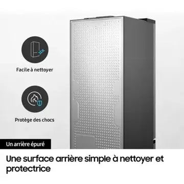 Réfrigérateur combiné							SAMSUNG 				RB38T607BS9