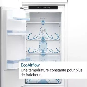 Réfrigérateur combiné encastrable 							BOSCH				KIV87MSEO Serenity Eco Airflow
