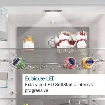 Réfrigérateur combiné encastrable 							BOSCH				KIV87MSEO Serenity Eco Airflow