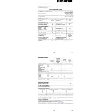 Réfrigérateur combiné encastrable 							LIEBHERR				ECBNe8870 BioFresh