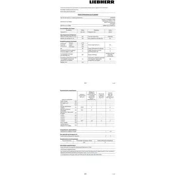 Réfrigérateur combiné encastrable 							LIEBHERR				ICBNdi5123-22 Biofresh