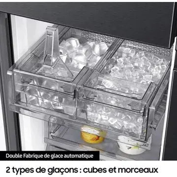 Réfrigérateur multi portes	SAMSUNG RF65DB970E22 light & see