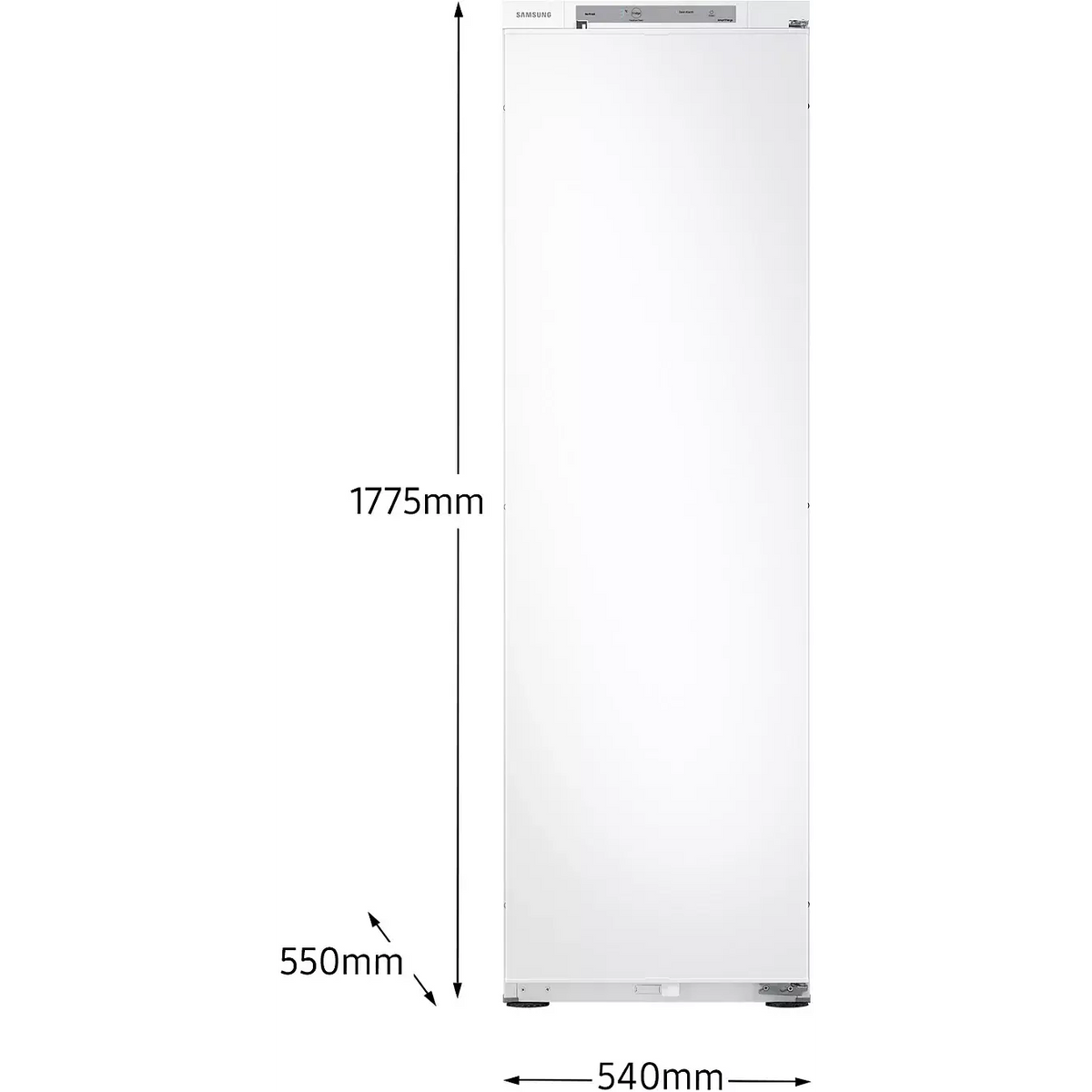 Réfrigérateur froid ventilé encastrable SAMSUNG BRR29600EWW/EF