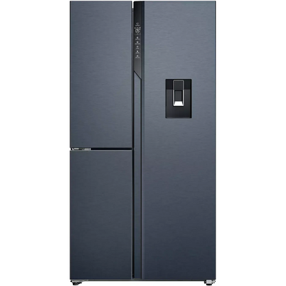 Réfrigérateur américain noir HAIER HSPR79F18DWMB