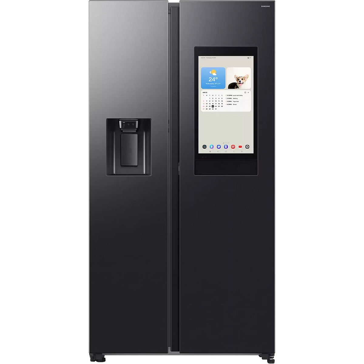 Frigo avec distributeur d'eau Samsung RS90F66BEFEF Bespoke AI Family
