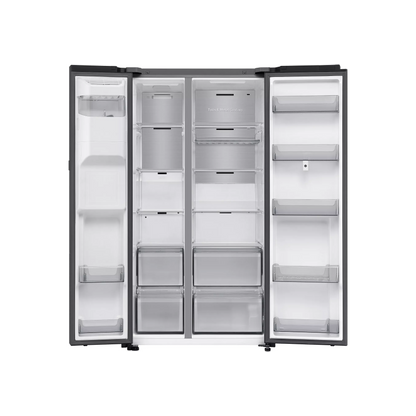 Frigo avec distributeur d'eau Samsung RS90F66BEFEF Bespoke AI Family