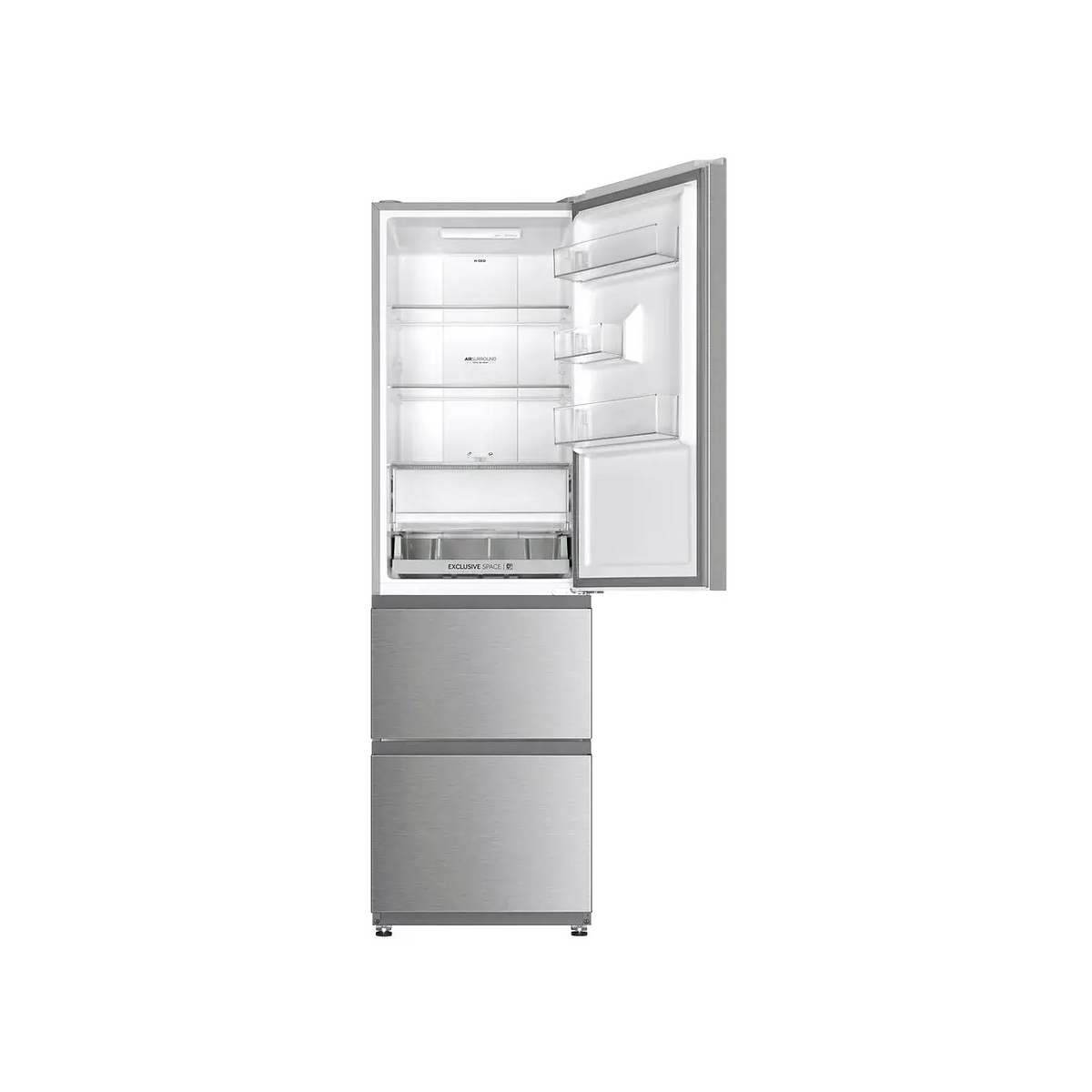 Réfrigérateur combiné silencieux 35 dB HAIER HTR3518ENMX