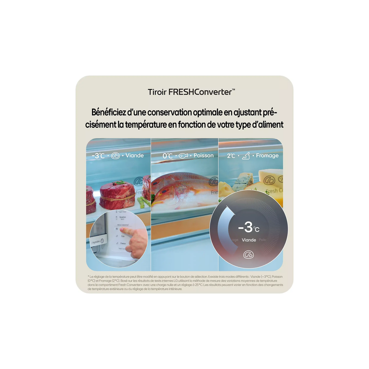 Réfrigérateur congélateur bas LG GBBS726AMB