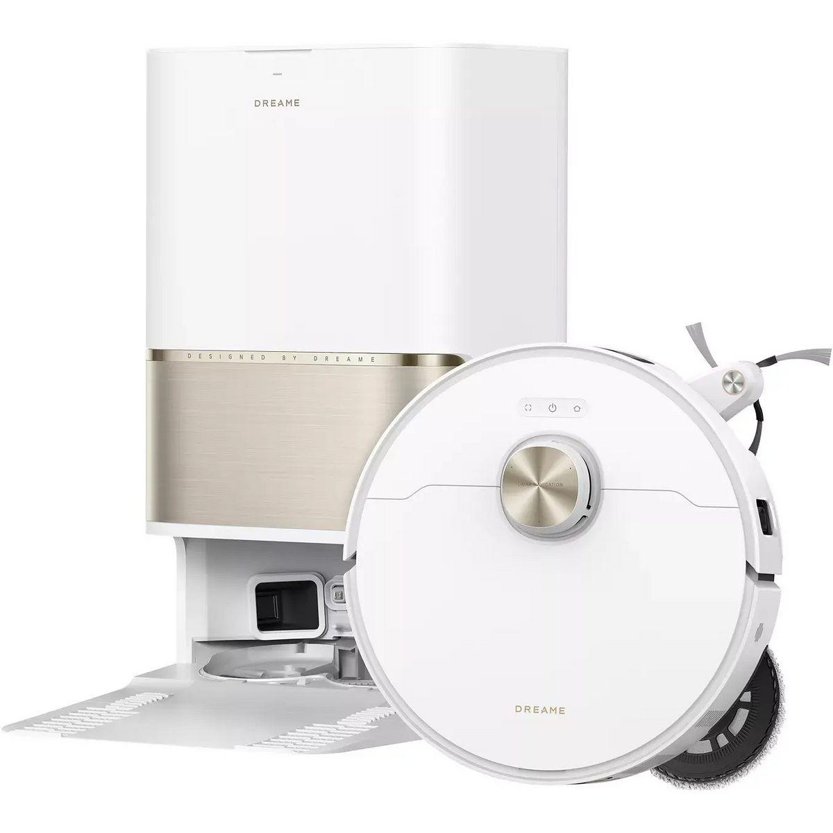 Robot Aspirateur Laveur pour animaux DREAME L50s Pro Ultra White