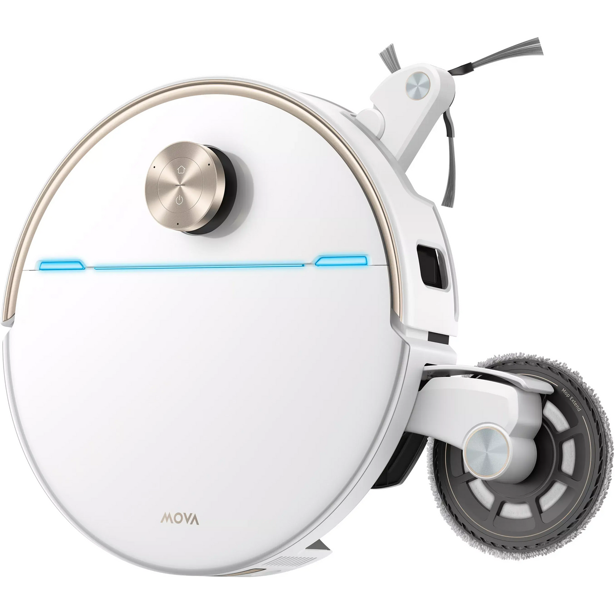 Aspirateur robot laveur blanc MOVA V70 Ultra Complete