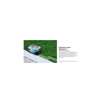 Robot tondeuse jardin pentu DREAME A2 sans fil périphérique, 1200 m² de superficie, terrain pentu jusqu'à 50%
