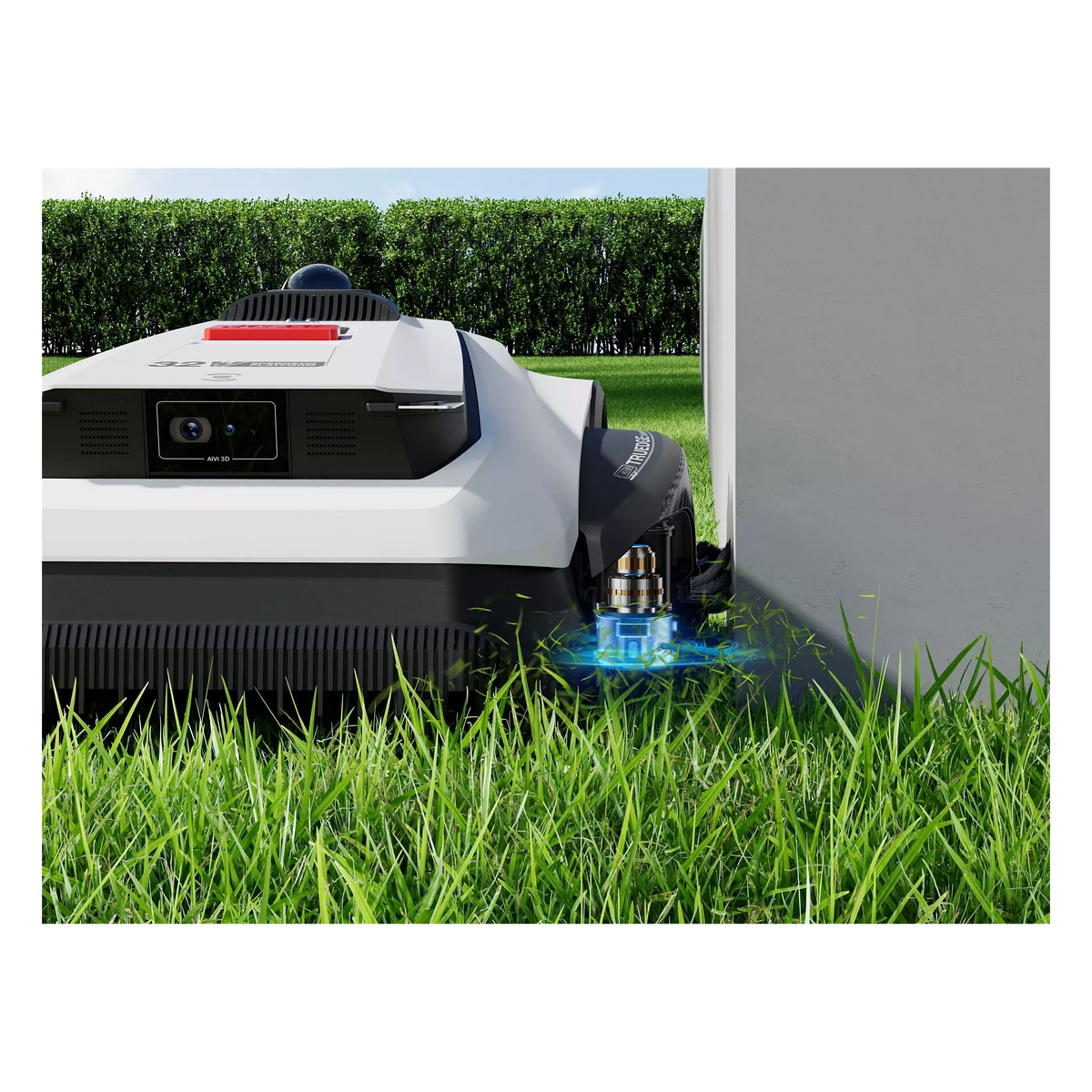 Robot tondeuse ECOVACS GOAT A1600 sans fil périphérique, 1600 m² de superficie, coupe bordures TruEdge