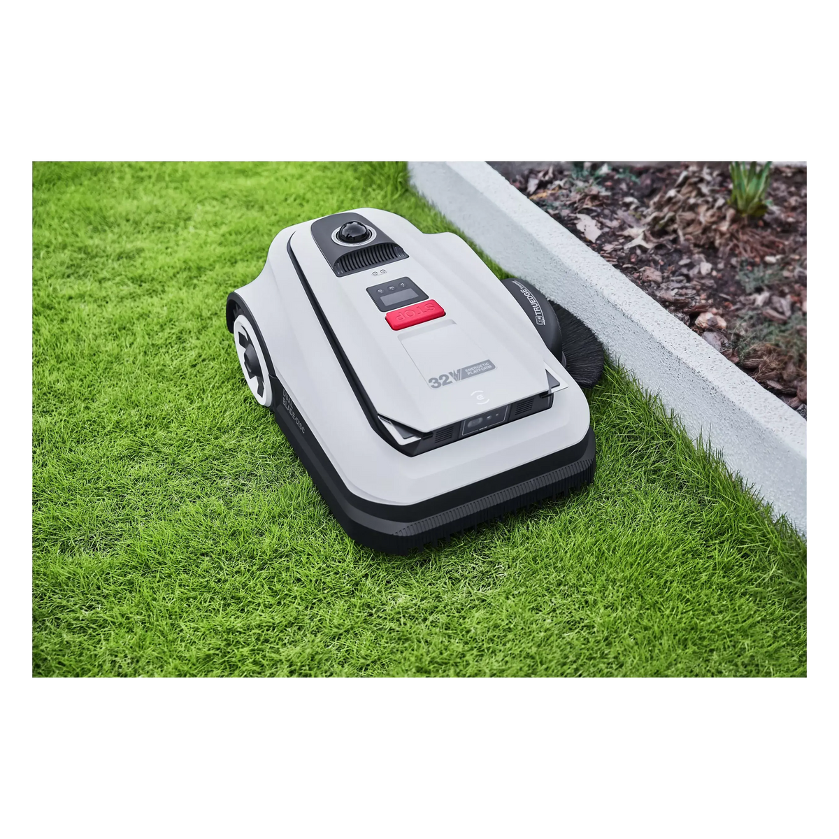 Robot tondeuse ECOVACS GOAT A1600 sans fil périphérique, 1600 m² de superficie, coupe bordures TruEdge