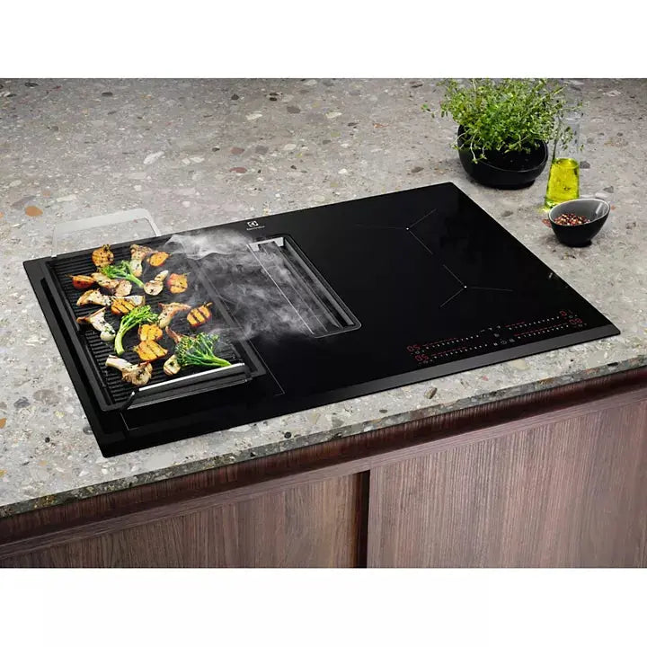 Table induction aspirante ELECTROLUX KCC83443 recyclage DN ELECTRO