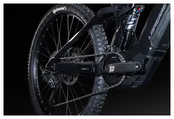 VTT électrique Shimano Cues tout-suspendu Lapierre Overvolt TR 4.6 Bosch 600Wh 120 Nm 29'' Noir